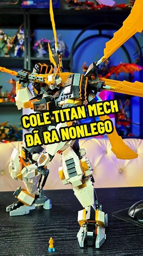 Đồ Chơi Lego: Cole Titan Mech Ra Mắt - Review Mô Hình LEGO Ninjago