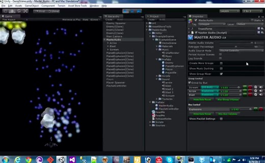 Unity3D 音频插件 Master Audio 2022 AAA Sound