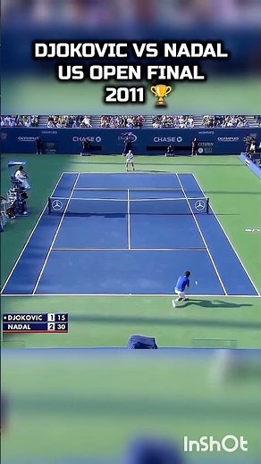 WHAT A POINT! 🤯🔥 Nadal vs Djokovic | US Open 2011