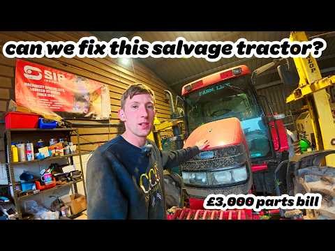 Can We FIX This Salvage Tractor… or Waste £3,000?