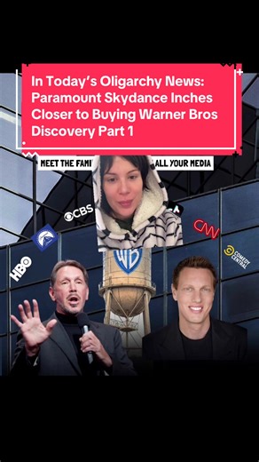 In Oligarchy news: Netflix drops out of fight to buy Warner Bros. Discovery, clearing the way for Paramount Skydance (who already took over CBS last year) #warnerbros #discovery #oligarchy #media #conglomerate