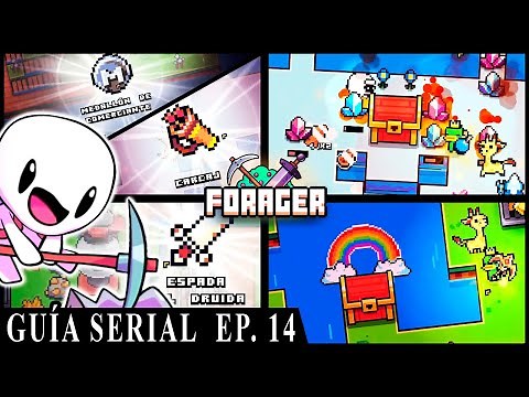 FORAGER ( Jugamos a ... ) - SECRETOS ESTANQUE ARCOIRIS Y COFRE CONGELADO RESUELTOS - GUÍA S. EP. 14