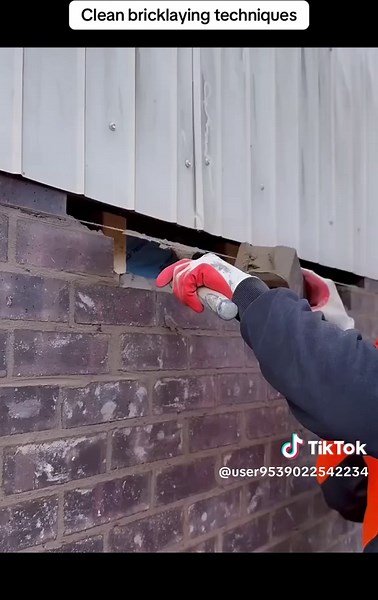 Clean bricklaying techniques | brick
