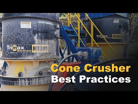 Instructional Quarry Video - Cone Crusher Best Practices that Every Operator should Know