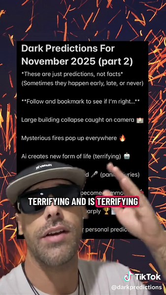 Dark Predictions For November 2025 (part 2) #november #2025 #prediction #predictions #darkpredictions