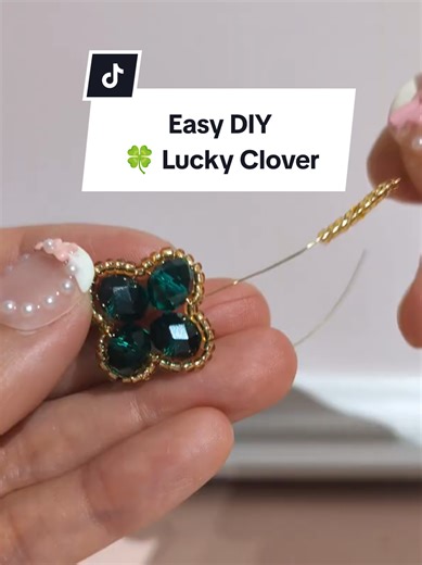 Create a Four Leaf Clover Charm for St. Patrick's Day