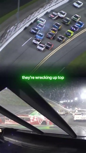This is how fast things change at Daytona 💥