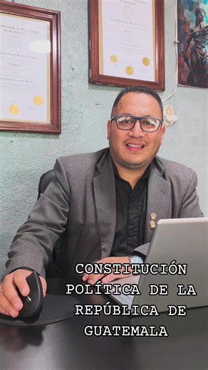 Constitución Política de la República de Guatemala - Resumen y bendición