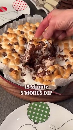 3.6M views · 49K reactions | SAVE the 15 minute, 2 ingredient S'MORES...