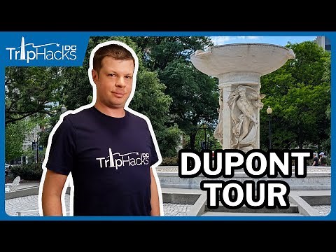 Dupont Circle (Washington DC) Virtual Tour 👟 4K Narrated