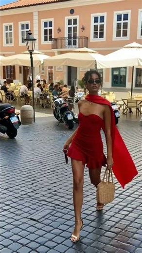 Vintage Sheath Strapless Red Mini Dress | Try-On & Styling ❤️