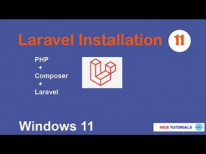 Laravel 11 installation on Windows 11