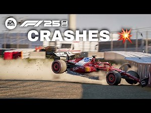 F1 25 REALISTIC CRASH COMPILATION 💥 (DAMAGE MOD #20)