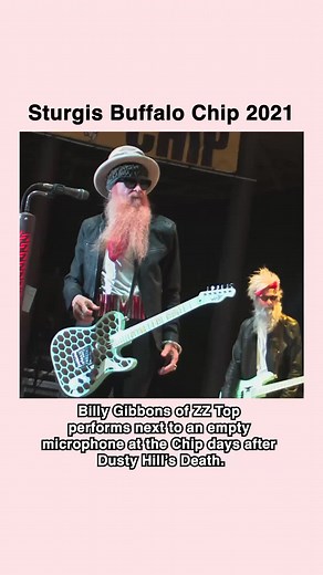 ZZ Top Pays Tribute to Dusty Hill at Wolfman Jack Stage