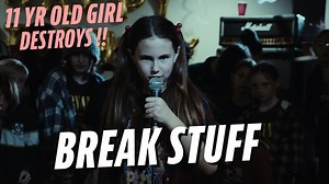 🔥🔥 Flamethrower Chainsaw = BEST COVER EVER!! 🔥🔥 11-year-old Zoë Franziska unleashed pure chaos with this EPIC cover of "Break Stuff" by Limp Bizkit, backed by five insanely talented young musicians who brought the house down! This performance is on another level—shredding riffs, killer vocals, and even a beer keg played with a bat!😲 MUSICIANS: Vocals: Zoë Franziska / Age 11 / Virginia / https://www.instagram.com/zoefranziska Beer Keg & Bat: Brackston Applegate / Age 8 / Ohio / https://www.y