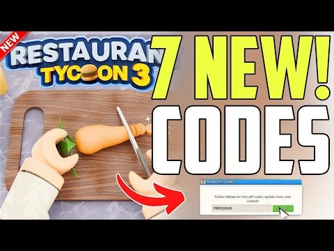 ⚠️NEW!! Update⚠️RESTAURANT TYCOON 3 ROBLOX CODES 2026 - RESTAURANT TYCOON 3 CODES
