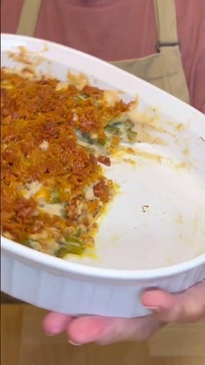 French Onion Green Bean Casserole.. GF #glutenfree