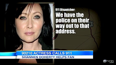 Shannen Doherty Calls 911 To Save Suicidal Twitter Follower