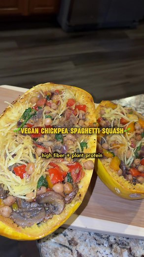 Chickpea Spaghetti Squash Recipe for Gut Health