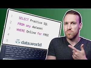 How to Practice SQL on ANY DATASET Online for FREE ✔