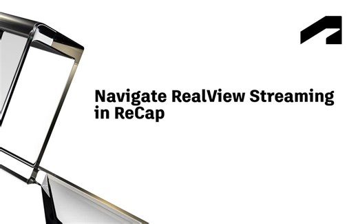 Navigate RealView Streaming in ReCap | Autodesk