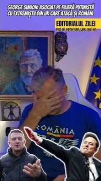 George Simion: Linked via Putinist channels to the UK extremists attacking Romanians too