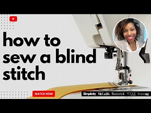 How to Sew a Blind Stitch with Brittany J Jones