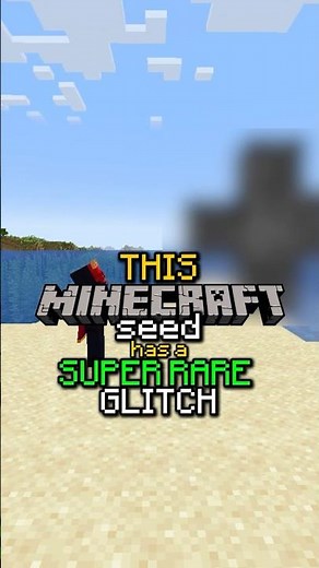 SUPER RARE Glitched Seed in Minecraft!