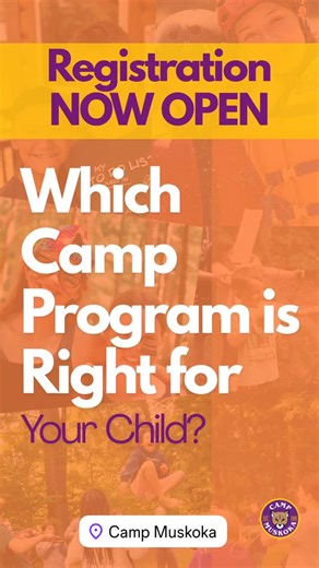 Registration is now open! Which Summer Camp Program will your child join? #summercamp #overnightcamp #daycamp #bracebridgedaycamp #leadershipcamp #explorercamp | Camp Muskoka