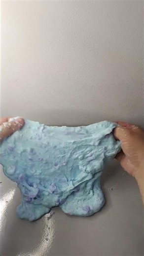 Blue Slime ASMR 💙 So Satisfying Slime Mixing!