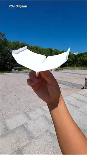How To Make The Longest Flying Paper Glider🤗✈️ , One Of The Best Paper Airplanes #shorts #papercraft