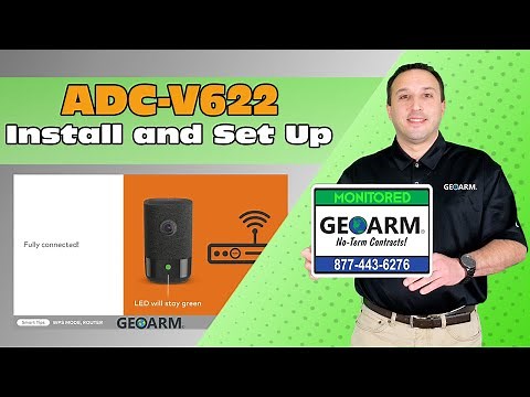Alarm.com ADC-V622 Installation and Set Up