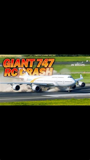 Giant 747 Crash