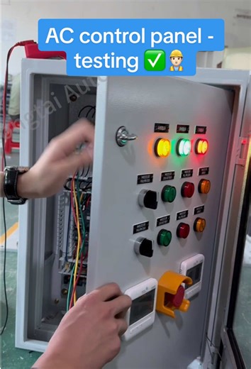 AC Control Panel Testing Techniques