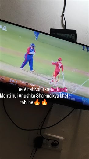 titiksha_is_here on Instagram: "Anushka Sharma kya khel rahi he 🔥🔥 . . . . . . . . . . . . #anushkasharma #viratkohli #gujratgiants #wpl #reelitfeelit"