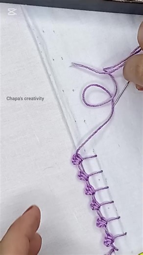 Chapa's Creativity on Instagram: "Trending Border Line Embroidery 🪡🥰 #embroidery #embroidered #embroiderydesign #fbreelsfypシ゚viralfbreelsfypシ゚viral #followerseveryone #followersreelsfypシ゚viralシfypシ゚viralシalシ #foryoupagereels #foryourpage #highlighter #highlightseveryonefollowers #reelsitfeelsit #reelschallengereelschallenge #reelsforyou #amazingview #followforfollowback #everyoneactive #everyonefollowers #viewersfriendsfollowers #trendingreelsvideo #reelsinstagram #virałreels #trendingpost #us