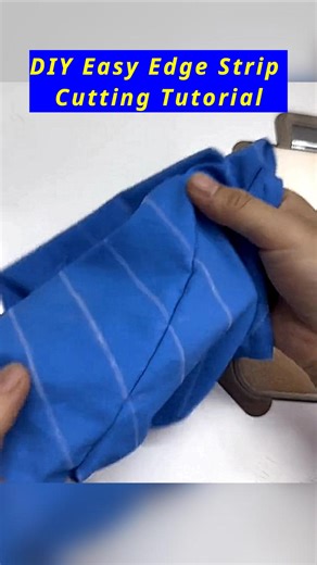 6K views · 72 reactions | DIY Easy Edge Strip Cutting Tutorial #edgestrip #diyhacks #reeltutorial #sewingcommunity #sewingtutorial #craftingtogether #CraftingCommunity #fabriccraft #diycrafting #NationalCreativityDay #TimelessCraftsmanship #upcyclecraft #ecofriendlycrafts #satisfyingcraft | All Girls' Things | Facebook