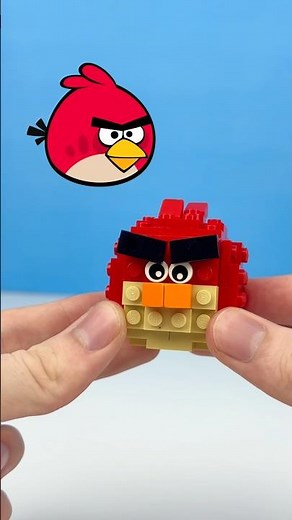 Day 1 of building Angry Birds in LEGO | Red