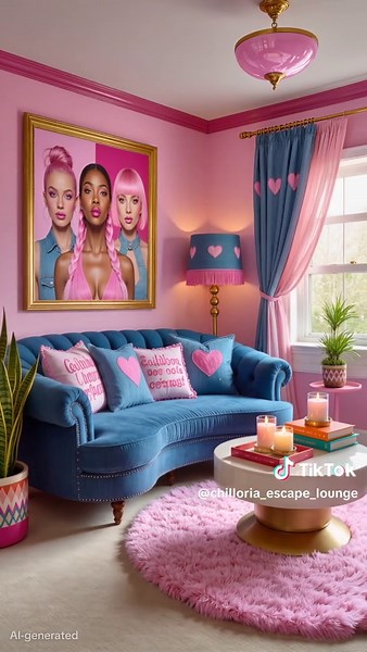 POV: you’re indecisive… but make it aesthetic 😌✨ Welcome to Denim Doll Paradise 💗👖 #DenimDoll #PickYourRoom #AestheticApartment #AIGenerated #AIArt