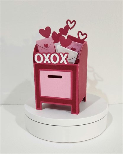 3D Pop up Mailbox Card: Handmade Valentines Day XOXO - Etsy