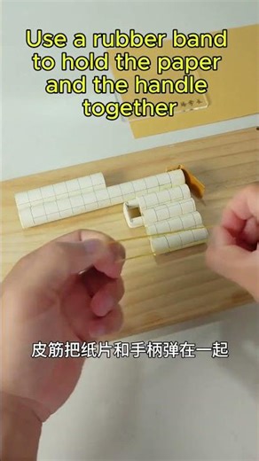 You Won’t Believe This Paper Toy Gun Folds in 60 Seconds! #shorts #origami