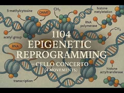 Epigenetic Reprogramming – Cello Concerto in C Minor | 첼로 협주곡 C단조 | 현대 클래식 음악 (4악장 전곡)