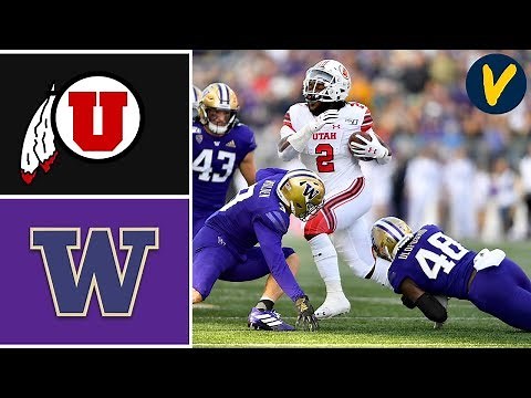 #9 Utah vs Washington Highlights | Week 10 | College Football 2019