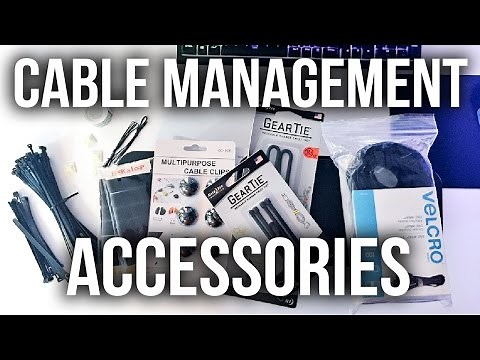 Desk Setup Cable Management Accessories