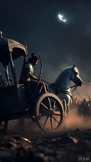 Mahabharat Epic Fight 🔥 Karna vs Arjun | Kurukshetra Battle #shorts #bollywood