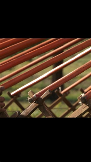 Mongolian nomads building a traditional yurt is a master class in cooperation. Watch the full film here: https://aeon.co/videos/mongolian-nomads-building-a-traditional-yurt-is-a-master-class-in-cooperation | Aeon