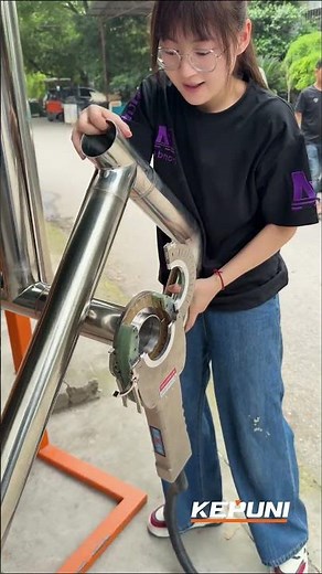Pipe welding machine - TIG orbital welding ! #KEPUNI #welding #orbitalwelding #welder