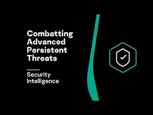 Combatting Advanced Persistent Threats video | Security Intelligence