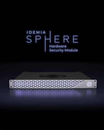 📢 #IDEMIANEWS | IDEMIA Secure Transactions enters into the $1.2B Hardware Security Module (HSM) market with a disruptive new offer. à The launch of IDEMIA Sphere HSM is a strategic expansion of the Sphere cybersecurity suite, offering organizations unique and flexible protection for their most critical assets—data and transactions. With a first-of-its-kind distributed architecture of Secure Elements, Sphere HSM eliminates the need for multiple processors, using half the energy of traditional HS