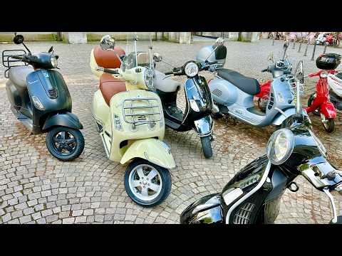 An evening ride on a Vespa to Überlingen for an ice cream 🛵 (3D route with slideshow)